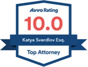 avvo rating 10- top attorney